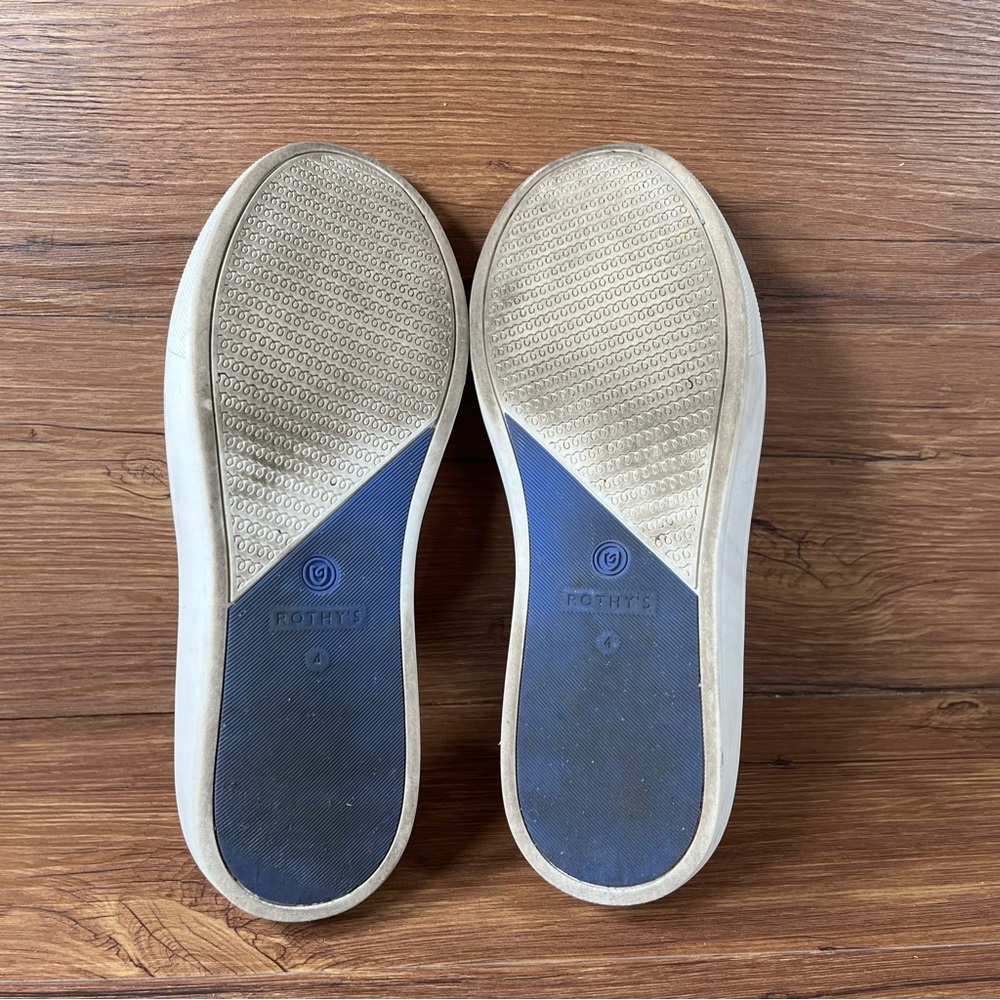 Rothy’s Red Slip-On Sneakers Size 4Y Shoes - Picture 8 of 10